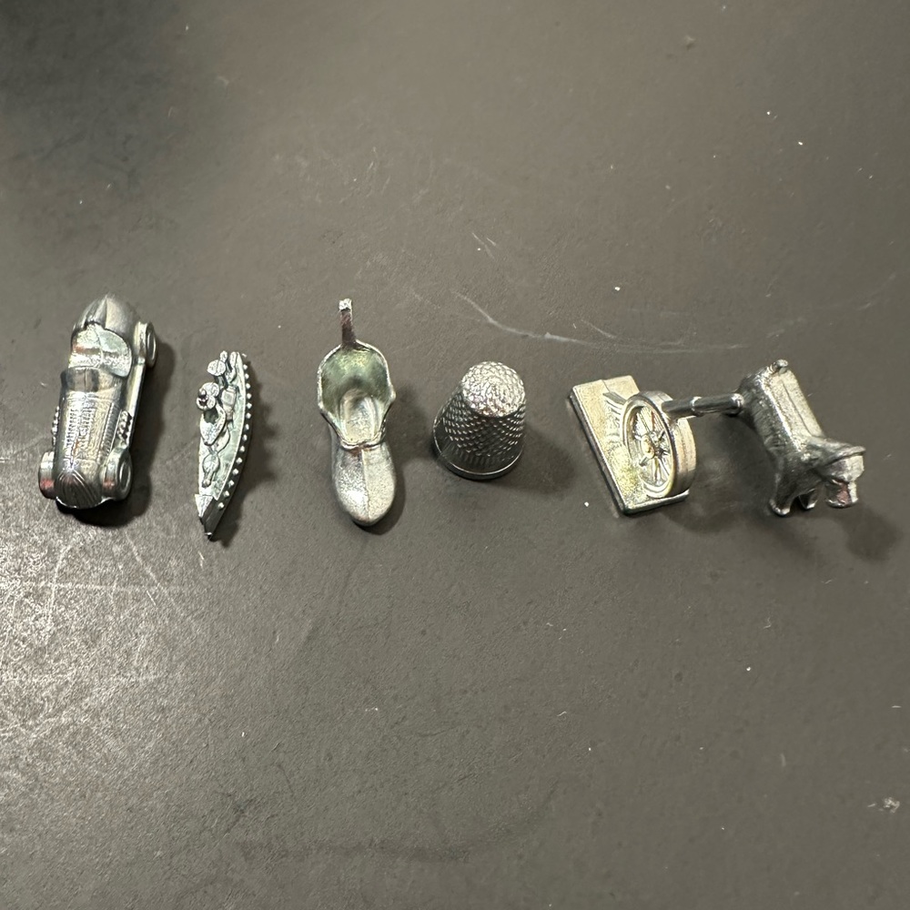 2013 Monopoly Game Pieces